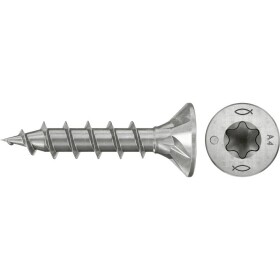 Fischer 574148 šrouby do dřevotřísky 4 mm 30 mm TX Nerezová ocel 200 ks