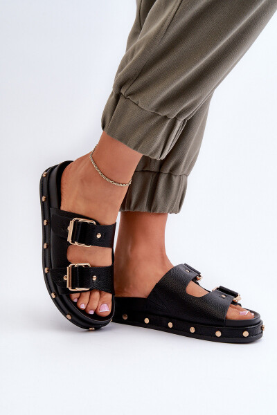 Dámské sandály na platformě Big Star NN27402 černé 38