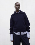 ECOALF Adria Sweater Deep Navy S