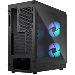 Fractal Design Focus 2 RGB Black Window černá / ATX / 2x 140mm / 2x USB 3.0 / průhledná bočnice / bez zdroje (FD-C-FOC2A-03)