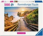 RAVENSBURGER Puzzle Dřevěné schody k Praiu do Camillo