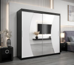 Šatní skříň Abi W0 Barva korpusu: Dub Sonoma, Rozměry: 200 cm, Dveře: Dub sonoma