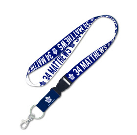 Wincraft Klíčenka Auston Matthews Toronto Maple Leafs NHL Lanyard buckle 1