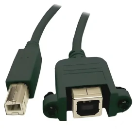 Good Connections USB 2.0 B-B vestavná zásuvka černá / Prodlužovací kabel / USB-B / 1 m (2511-1EB)
