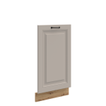 Dvířka na vestavnou myčku nádobí Stilo ZM 713x446 Barva korpusu: Bílá, Barva dvířek: Clay Grey