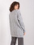 Sweter BA SW model 19014813 szary - FPrice Velikost: jedna velikost