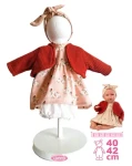 Llorens M740-015 obleček pro panenku miminko NEW BORN velikosti 40-42 cm