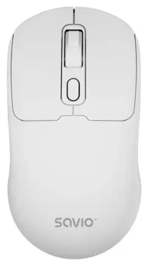 Savio MB-05 bílá / Bezdrátová myš / Bluetooth / 1600 DPI (MB-05)