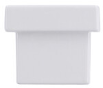 Siro Nábytková knopka 1595 bílá lesk (S12418)