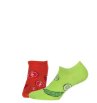 Unisex kotníkové ponožky Wola Funky W91.N02 černá 30-34