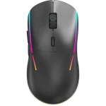 YENKEE YMS 3500BK SAMURAI WL černá / bezdrátová herní optická myš / 5000 DPI / 6 tlačítek / 2.4 GHz / USB-C (8590669323432)