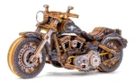 WOODEN CITY 3D Dřevěné puzzle Motocykl Cruiser Limitovaná edice
