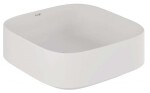 KLUDI - Resa C Umyvadlo na desku, 40x40 cm, matná bílá 58CW3053