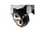 Mamido Dětská elektrická motorka stříbrná