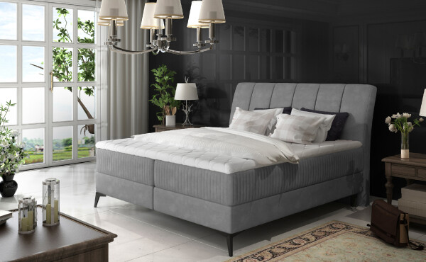 Boxspring Aderito Barva korpusu: Paros 5, Rozměr: 180 x 200 cm