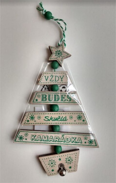 Vánoční ozdoba - Kamarádka - Albi