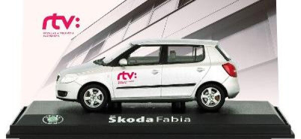 2009 Škoda Fabia II – RTVS, televízne Správy – Abrex / Model DEPO 1:43