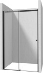 DEANTE - Kerria Plus nero Sprchové dveře, 110 cm - posuvné KTSPN11P