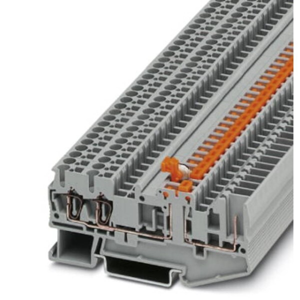 Phoenix Contact 3040766 oddělovací svorka 5.2 mm pružinová svorka šedá 50 ks