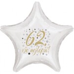 62. narozeniny balónek hvězda Balonky.cz 62. narozeniny balónek hvězda Balonky.cz