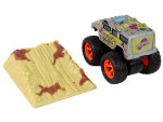 Mamido Kovové autíčko Monster Truck s rampou