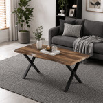 Konferenční stolek 60x120cm, mdf, přírodní, CT-F4312 OLW