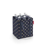 Nákupní taška na lahve Reisenthel Bottlebag Metallic dots blue