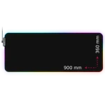 Lorgar Steller 913 (XL) černá / Herní podložka pod myš / RGB / 900 x 360 x 3 mm (LRG-GMP919)