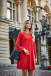 Dámské šaty S137 červené - Stylove L