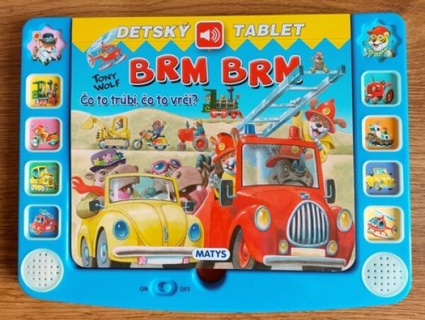 Brm brm – detský tablet