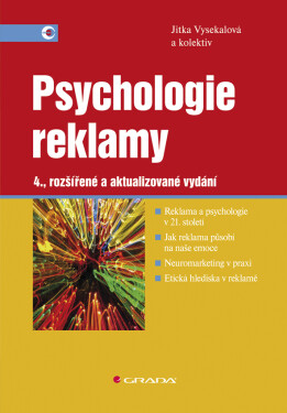 Psychologie reklamy - Jitka Vysekalová
