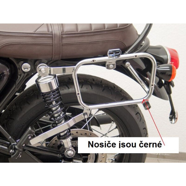 Nosič bočních kufrů Fehling Triumph Bonneville 2016- černý