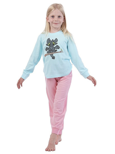 Calvi Dívčí pyžamo 23-109 - CAL23-109 BASS 120