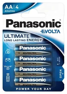 Panasonic Evolta AA / Alkalická baterie / 1,5 V (LR6EGE/4BP)