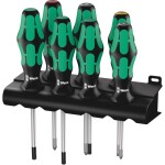 Wera Kraftform Kompakt 400 RA Set Imperial 1 bitový šroubovák 17dílná křížový PH, TORX, inbus, vnitřní čtyřhran, plochý