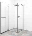 Sprchový kout obdélník 100x80 cm SAT TGD NEW SATTGDO80S100C SATTGDO80S100C