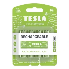 TESLA RECHARGEABLE+ nabíjecí tužková baterie AA Ni-MH 2450mAh 4ks / HR06 / blister (1099137209)