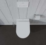 DURAVIT - ME by Starck Závěsné WC, WonderGliss, bílá 25280900001