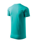 Basic tričko pánské emerald M