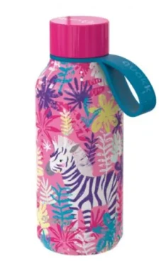 Quokka Dětská termoláhev Solid zebra 330 ml (Q40147)