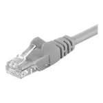 Goobay 68449 šedá / Patch kabel / CAT 6 / U/UTP / RJ45-RJ45 / 15 m (68449)