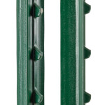 Sada T-sloupky pro elektrický ohradník 152 cm + krytky s izolátorem - 50 ks