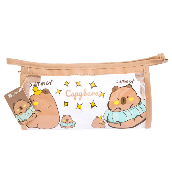 Pouzdro transparentní KAPYBARA 21 x 10,5 x 7 cm