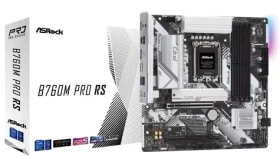 ASRock B760M Pro RS / LGA 1700 / 4x DDR5 / 2x PCIex16 / 2.5GLAN / mATX (90-MXBLH0-A0UAYZ)