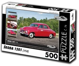 RETRO-AUTA Puzzle č. 76 Škoda 1201 (1958)