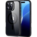 ESR Classic Hybrid HaloLock Case zadní kryt na mobil Apple iPhone 16 Pro Max transparentní, černá Kompatibilní s MagSafe