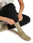 Dámské merino ponožky ICEBREAKER Wmns Lifestyle Light Crew, Flagstone velikost: 35-37 (S)