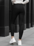 Dámské legíny černé FashionStreet UY2730 XXL