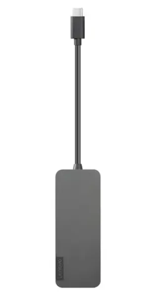 Lenovo 4X90X21427 šedá / USB-C hub / 4x USB-A 3.2 Gen2 (4X90X21427)