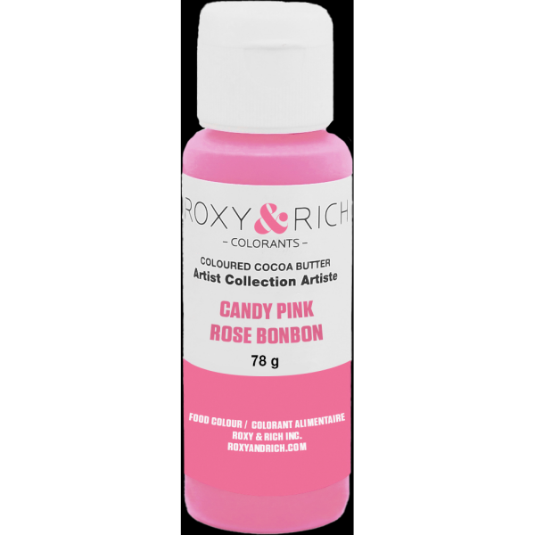Kakaové máslo barevné 78g candy pink - Roxy and Rich